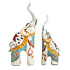 Фігурка інтер'єрна Elephant family 32 см ArtDeco AL117952