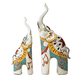 Фигурка интерьерная Elephant family 32 см ArtDeco AL117952
