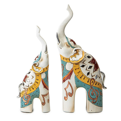 Фігурка інтер'єрна Elephant family 32 см ArtDeco AL117952