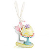 Фігурка інтер'єрна Rabbit with dessert 22 см Lefard AL117962