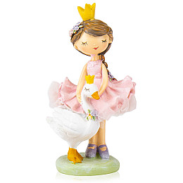 Фігурка інтер'єрна Princess with a swan 19 см Lefard AL117963
