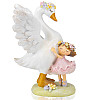 Фигурка интерьерная Embrace with a swan 16.5 см Lefard AL117965