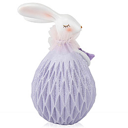 Фигурка интерьерная Rabbit in purple 17 см Lefard AL117971