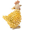 Фигурка интерьерная Yellow hen 17 см Lefard AL117974
