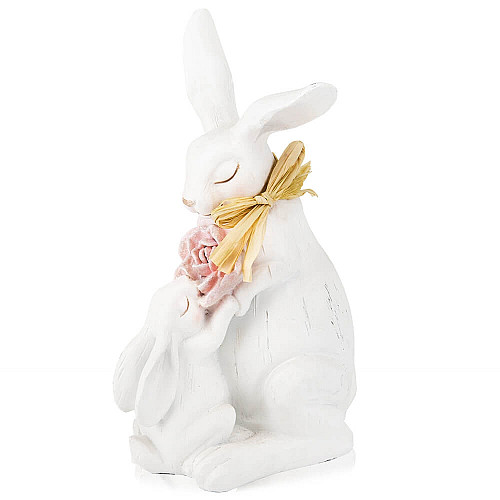 Фігурка інтер'єрна Rabbit family 20 см Lefard AL117976