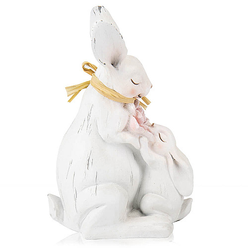 Фігурка інтер'єрна Rabbit family 20 см Lefard AL117976