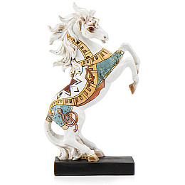 Фигурка интерьерная White horse 34 см ArtDeco AL117980