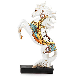 Фигурка интерьерная White horse 34 см ArtDeco AL117980
