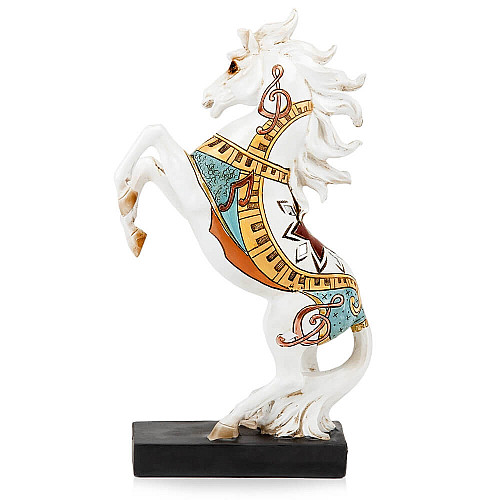Фігурка інтер'єрна White horse 34 см ArtDeco AL117980