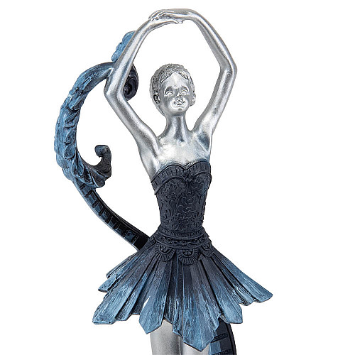 Фігурка інтер'єрна Swan lake 32 см ArtDeco AL117984