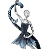Фигурка интерьерная Ballerina on stage 45 см ArtDeco AL117985