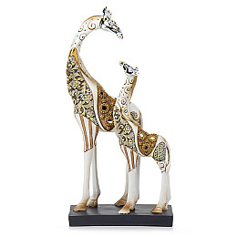 Фігурка інтер'єрна Giraffe family 38 см ArtDeco AL117990