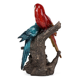 Фигурка интерьерная Parrots Macaw 26 см ArtDeco AL117999