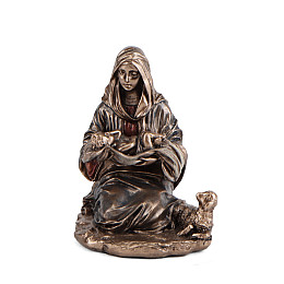 Фигурка интерьерная 6 см Мария с младенцем Иисусом Veronese AL118044