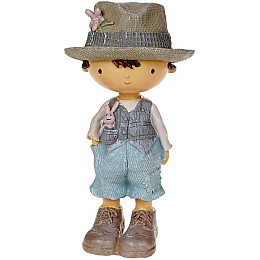 Фігурка інтер'єрна Boy in a hat 9x8.5x17.5 см Bona DP118145