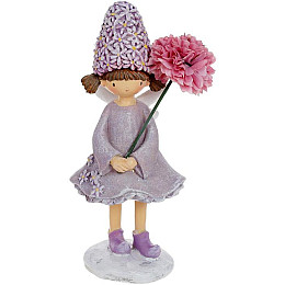 Фігурка інтер'єрна Girl-Lavender 10x7.5x20 см Bona DP118152