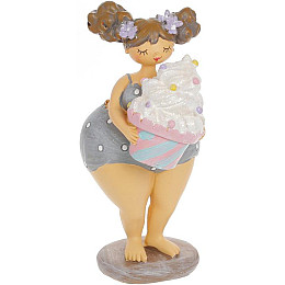 Фігурка інтер'єрна Maggie with Cupcake 9x10.5x20 см Bona DP118174