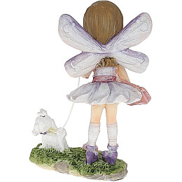 Фигурка интерьерная Baby Fairy with Dog 10x7x13 см Bona DP118194