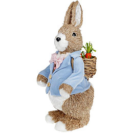 Фігурка інтер'єрна Bunny with a basket 24x22x40 см Bona DP118200