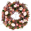 Декоративный венок подвесной Lilac Flowers Ø33cm Bona DP118235