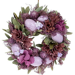 Декоративний вінок підвісний Lavender Ø24cm Bona DP118244
