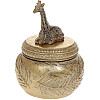 Шкатулка 11.5х11.5х13.5см Gold Африка Bona DP118499