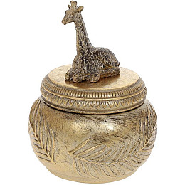 Шкатулка 11.5х11.5х13.5см Gold Африка Bona DP118499