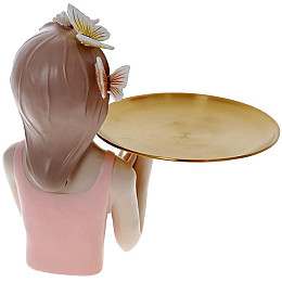 Підставка для біжутерії 18х15.5х27см Рожева Бабочки Bona DP118503