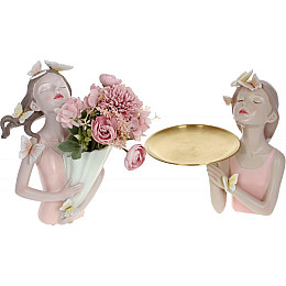 Підставка для біжутерії 18х15.5х27см Рожева Бабочки Bona DP118503