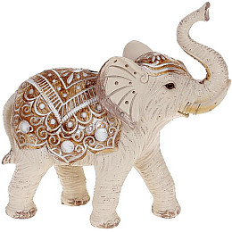 Фігурка інтер'єрна 16.5х6.5х16.5 см Cream Elephant Bona DP118546