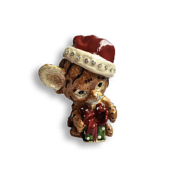 Ларец-Статуэтка Lefard Cute Tiger 6х6х5.5 см Оранжевый (AL186456)