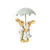 Статуэтка Lefard Lapins обнимашки Sky Blye 16 см Желтый (AL186508)