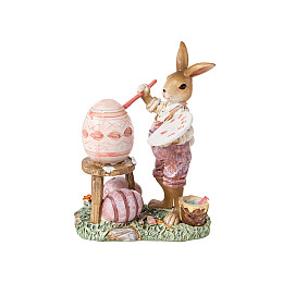 Статуэтка Lefard Lapin Пасхальный художник 15.5 см Желтый (AL186515)