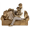 Фигурка декоративная Lefard Soulful evening 22x17x11 cm Золотистый (AL186622)
