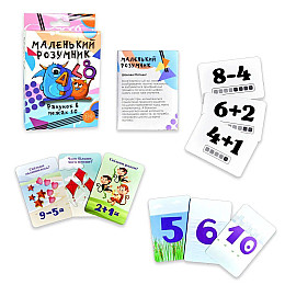 Настольная игра Маленький умник на украинском языке Strateg (30271)