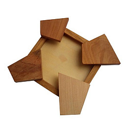 Дерев'яна головоломка Круть Верть Укладання №4 2х11х12 см (nevg-0035)