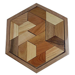 Дерев'яна головоломка Круть Верть Арена велика 2х19х17 см (nevg-0014)