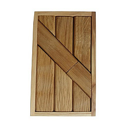 Дерев'яна головоломка Круть Верть Брусочки 2х11х7 см (nevg-0032)