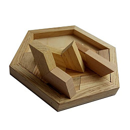 Дерев'яна головоломка Круть Верть Арена мала 2х14х12 см (nevg-0036)