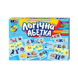 Настольная игра Логическая азбука укр Dankotoys (DT66Asp-U)