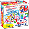 Игра - квест Фигуры цвета узоры MiC (84429)