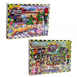 Настольная игра Правила дорожного движения 2 в 1 укр Dankotoys (G-PDD-02U)
