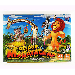 Настольная игра Мадагаскар рус Dankotoys (DTG31-0)