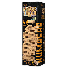 Настольная игра Number Tower укр Dankotoys (NT-01U)