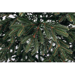Лита штучна ялинка Happy New Year Бельгійська 210 см Зелена