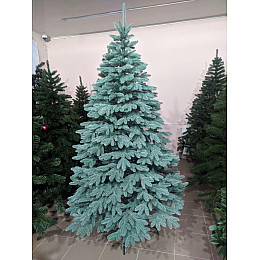 Лита штучна ялинка Happy New Year Бельгійська 210 см Синя
