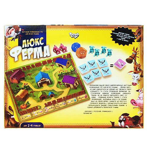 Настольная игра Люкс Ферма укр Dankotoys (G-FL-UA-01-01)