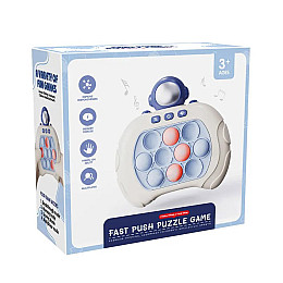 Электронная приставка консоль Quick Push Game приставка игры Pop It антистресс тик ток игрушка Astronaut