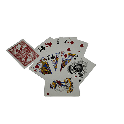 Карты игральныe атласные Duke N0977 54 листа 87x62 мм (DN30767RED)