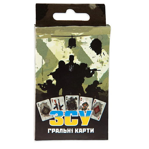 Ігрові карти ВСУ 36 штук картон Strateg (30287)